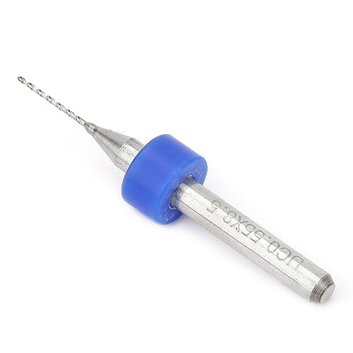 Hochhärte Mini -Carbid -Bohrer -Bits Eingestellt - Effizientes Schneiden für Gedruckte Leiterplatten -CNC -Gravur [Hardwareverarbeitung] (0,55 mm) von ZJchao