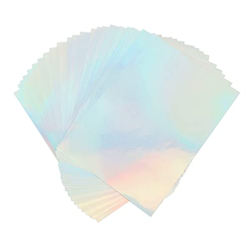 Holographischer Kleber Aufkleber Papierpapier Tintenstrahldrucker 22 Blätter A4 Holographischer Kleber Aufkleber Papierpapier Tintenstrahldrucker 22 Blätter A4 von ZJchao