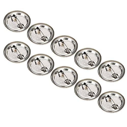 Knopfmacher, 100 Pcs Leere Pin - -Taste Runde Pin Maker -Taste Pins mit Sicherheitsausweis Emblem Medaille Teile Vorräte für Handwerk Geschenke Souvenirs (100 Sätze Knopfmacher, 100 Pcs Leere Pin - -Taste Runde Pin Maker -Taste Pins mit Sicherheitsausweis Emblem Medaille Teile Vorräte für Handwerk Geschenke Souvenirs (100 Sätze von ZJchao