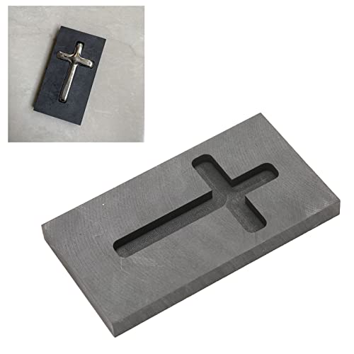 Kreuz-Graphit-Gussform, professionelle Metall-Veredelungsform, Graphit-Borgengussform für Gold-Silber-Aluminium-Metall-Schmuck von ZJchao