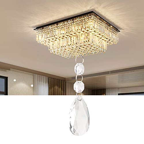 Kristallglas Anhänger Schnur, Wasserabfall -Schnur Anhänger Dekoration 1pcs Transparentes Kristallglashänge -Strings Craft Decoration Accessoires (#2) von ZJchao