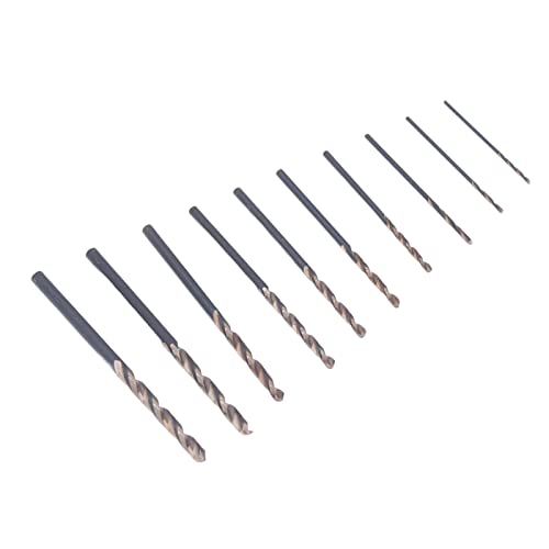 Metallbohrerbits, 0,8 Bis 3,0 Mm HSS -Bohrer -Bit Set Impact Bohrer Bits Mini Dreh Bohrloch Loch für Walnussbienenwachs Holz von ZJchao