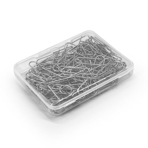 Nichrome Draht, Schachtel Nichrome Drahtsprungringe (50pcs) High Fire Draht für Keramikstemperaturdraht mit Einer Praktischen Plastik -Aufbewahrungsbox für Einfachen Zugang und von ZJchao