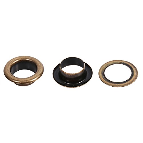 Ösen, 20/100 -Sets Bronze Schwarz Gold Runde Öle -Ösen -Entschlüsseln Zubehör Ersatz Leder -Grommette Metall Ölungen mit Selbstuntersuchung für Perlenkerne Klamte Leder Leinwand Ösen, 20/100 -Sets Bronze Schwarz Gold Runde Öle -Ösen -Entschlüsseln Zubehör Ersatz Leder -Grommette Metall Ölungen mit Selbstuntersuchung für Perlenkerne Klamte Leder Leinwand von ZJchao