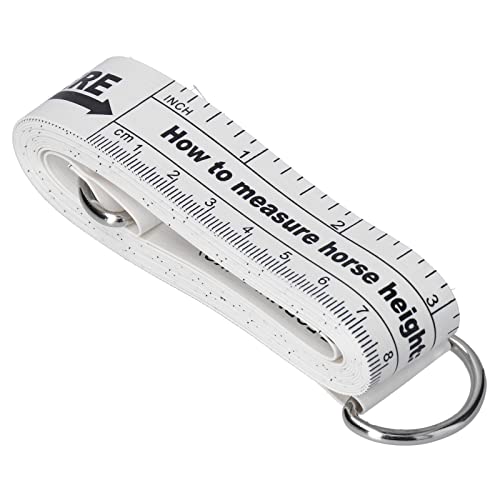 Pferdegewichtsband, Klebeband für Körper 2,42 M Büste Gewicht Körperlänge Pferdes Messstab Kälber Gewicht Band Tragbare PVC -Gewichtsmessung für Größe und Pferdegewichtsband, Klebeband für Körper 2,42 M Büste Gewicht Körperlänge Pferdes Messstab Kälber Gewicht Band Tragbare PVC -Gewichtsmessung für Größe und von ZJchao