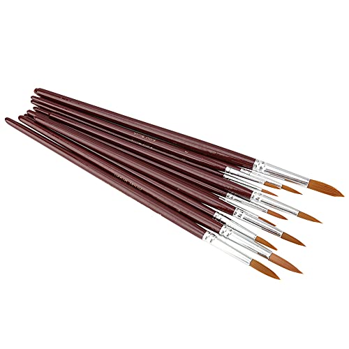 Pinsel Pinsel, -Künstler Holz und Nylon mit 12 Prozent für Kunstmalereien (runde Vorderseite) von ZJchao