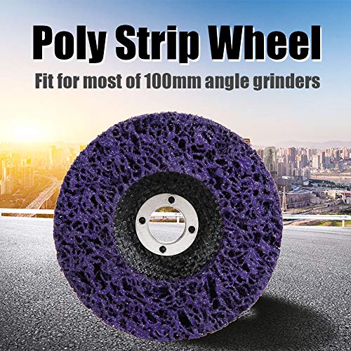 Poly Streifenrad, 100 Mm Poly Streifenscheibe 5pcs Strip Wheel Scheibe 100mm Strip Wheel 100mm Schleifige Mahlen Sauberes Werkzeug Zum Entfernen von Schleifpolieren und Farbe Poly Streifenrad, 100 Mm Poly Streifenscheibe 5pcs Strip Wheel Scheibe 100mm Strip Wheel 100mm Schleifige Mahlen Sauberes Werkzeug Zum Entfernen von Schleifpolieren und Farbe von ZJchao
