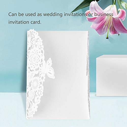 Quinceanera Einladungen, Hochzeitseinladung Hochzeit Einladungen 10pcs Blank Kraft Hochzeitseinladungskarten Personalisierte Geschäftseinladungskarten Zum Geburtstag Hochzeit Engagement (Typ 2) von ZJchao