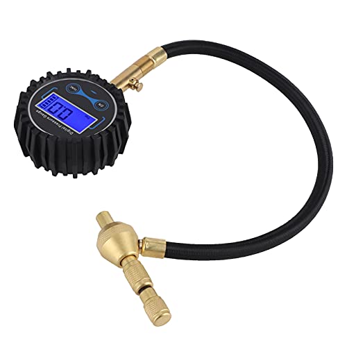 Reifendruckmesser, Digitaler Reifendruckmesser Reifenmesser LCD Digitalluft Reifenentzündung Hohe Genauigkeit Multifunktionen Deflator mit Druckmesser Universell für LKW -Motorräder Reifendruckmesser, Digitaler Reifendruckmesser Reifenmesser LCD Digitalluft Reifenentzündung Hohe Genauigkeit Multifunktionen Deflator mit Druckmesser Universell für LKW -Motorräder von ZJchao