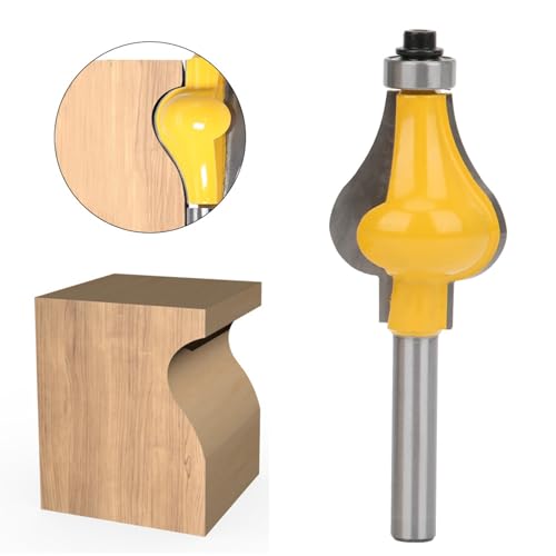 Router -Bits, Router Bit Set Tool 2pcs 8mm Schaftarmlehne Handlauf Set Holzbearbeitungsschneiderschneiderschneider Router -Bits, Router Bit Set Tool 2pcs 8mm Schaftarmlehne Handlauf Set Holzbearbeitungsschneiderschneiderschneider von ZJchao