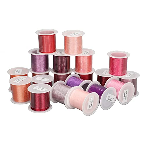 Stickfaden, Nähmaschinengewinde 3 Aktien Rose Farbe Serie 110yd Pro 20 Pcs Stickfaden Produktion Nähfaden Polyester -Gewinde Nähfaden Zum Stricken Stickfaden, Nähmaschinengewinde 3 Aktien Rose Farbe Serie 110yd Pro 20 Pcs Stickfaden Produktion Nähfaden Polyester -Gewinde Nähfaden Zum Stricken von ZJchao
