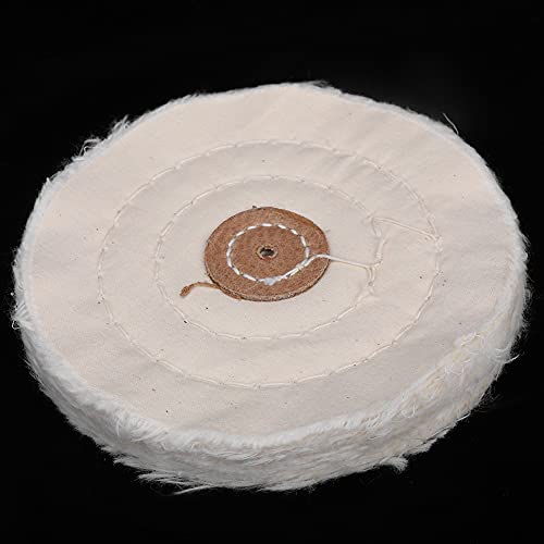 Stoffpolsterrad, Stoffpolierrad Perle Buffing Baumwollschmuck Mahlen Polierwerkzeuge Polierrad Stoff Weißradpolster (2 Zoll (Durchmesser 50 mm)) (3 Zoll (Durchmesser 75 mm)) (4 Zoll (Durchmesser 100 von ZJchao