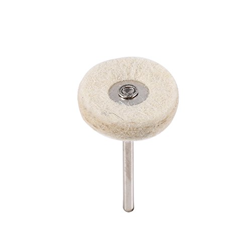 ZJchao 10 Prozent 25 Mm Wollfilz Gefühltes Polierradbohrbohrer -Radbürsten für Rotationswerkzeug Metall Plastik Schmuck Edelstahl Glas ZJchao 10 Prozent 25 Mm Wollfilz Gefühltes Polierradbohrbohrer -Radbürsten für Rotationswerkzeug Metall Plastik Schmuck Edelstahl Glas von ZJchao