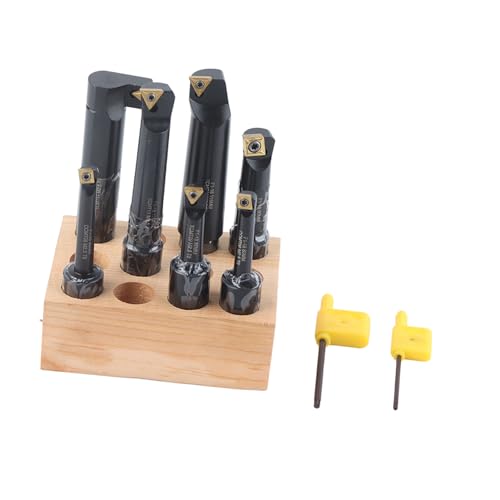 ZJchao Bowing Bar, 7PCS Bowing Tool 18 Mm Millner -Werkzeuge Runde Shank Indexierbarer Zementverdrehungspalree Set F1-18 ZJchao Bowing Bar, 7PCS Bowing Tool 18 Mm Millner -Werkzeuge Runde Shank Indexierbarer Zementverdrehungspalree Set F1-18 von ZJchao