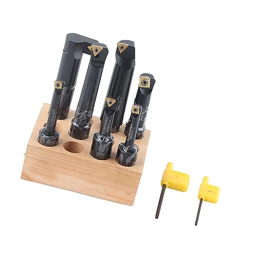 ZJchao Bowing Bar, End Mill Set 7PCS Bohrung Tool 18 Mm Runde Schaft Indexierbarer Zement -Carbid -Balkenhalter Set Millner Tools F1 18 von ZJchao