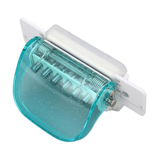 ZJchao Discbound Hole Punch, Hole Punch Envelope Board Mini Puncher Tragbare Handheld Metal Circle Paper Puncher für das Handwerk von Papierhandwerk und Studio (Transparentes Grün) von ZJchao