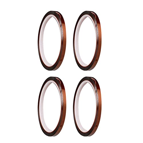 ZJchao Hitzebeständiges Band, Heizband für Sublimation 4 Rollen mit Seinem Hitzebeständigen Design-Transferband für Fachkräfte und Hobbyisten Gleichermaßen von ZJchao