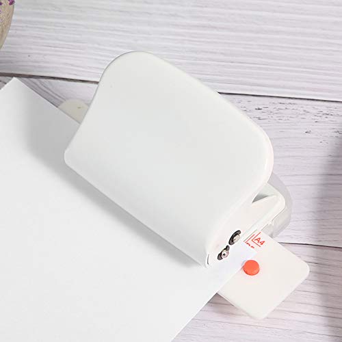 ZJchao Hole Puncher, Handbuch 26 Loch mit Abschlussspuren Loch Puncher Hole für Handbücher (WHITE) von ZJchao