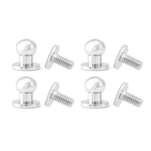 ZJchao Kupfernieten, Ledernieten Lederzubehör 20pcs Runder Kopf 0,31 X 0,23 Zoll Schraube Nieten für Gürtel, Scheide, Ledertasche ZJchao Kupfernieten, Ledernieten Lederzubehör 20pcs Runder Kopf 0,31 X 0,23 Zoll Schraube Nieten für Gürtel, Scheide, Ledertasche von ZJchao