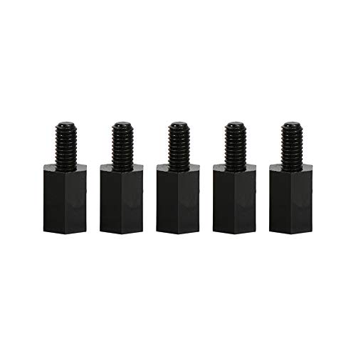 ZJchao Nylon Hex Spacer Standoffs Männliche Weibliche Spacer -Sortiment -Kit 100pcs M2 M3 M4 Plastikschraube Nuss -Befestigungshardware für -Projekte Elektronikmöbel Montage von ZJchao
