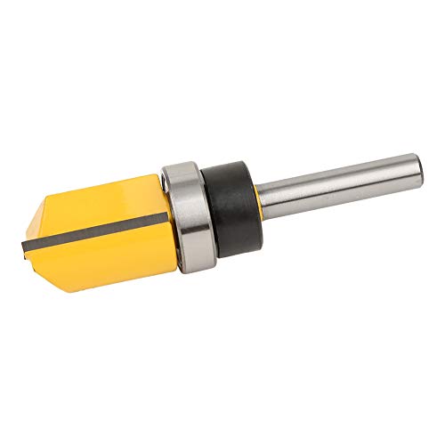 ZJchao Oberes Lager Spülung Router Bit, Flush Trimm Router Bit 1/4 Shank Flush Cut 1/4 Schaft /4x3/4x25 /4in Schaftlager -Tragverkleidung Bitble ZJchao Oberes Lager Spülung Router Bit, Flush Trimm Router Bit 1/4 Shank Flush Cut 1/4 Schaft /4x3/4x25 /4in Schaftlager -Tragverkleidung Bitble von ZJchao