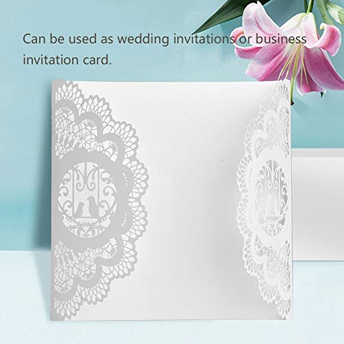 ZJchao Quinceanera Einladungen, Hochzeitseinladung Hochzeit Einladungen 10pcs Blank Kraft Hochzeitseinladungskarten Personalisierte Geschäftseinladungskarten Zum Geburtstag Hochzeit Engagement (009) von ZJchao