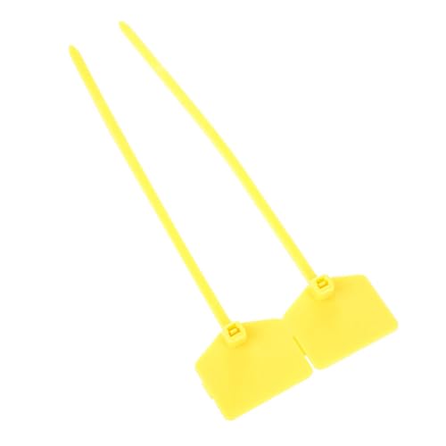 ZJchao Reißverschlussbindungen, Kunststoffverriegelungsbindungen Säurebeständiges Dauermarke Förderer 120 Mm Einwegpp -Riemen -Sicherheitsdichtung für Schuhe, Taschen, Bekleidung und von ZJchao