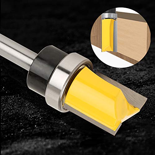 ZJchao Router Bit Set, 1/4in Schaftlager -Spülen -Trim Router Bits 1/4 Schaftholzbearbeitung Frende Cutter Carpenter Tool /4x3/4x20 von ZJchao