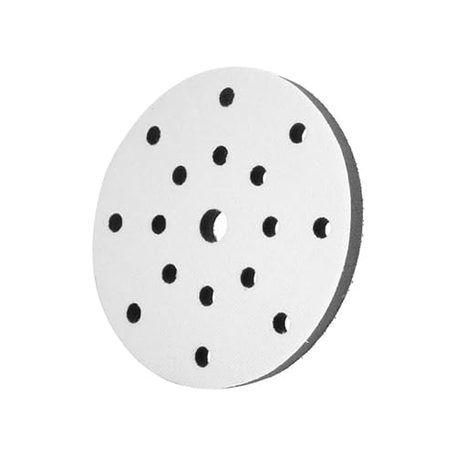 ZJchao Schaumschleifpolster, 150 Mm Durchmesser Orbital Schleifschaumkissen Surf -Vorbereitungsschleifer Schleifschleibchen für Schleifpolster (6 Zoll 17 Löcher) von ZJchao
