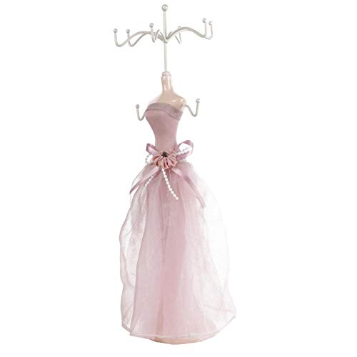 ZJchao Schmuckständer Puppe Mit Kleid Schmuckständer, Prinzessin Kleid Halskette Schmuckständer Halter Dame Modell Kleid Schuhe Mit Kreative Ohrring Anhänger Halskette Armband Ring Schmuc ZJchao Schmuckständer Puppe Mit Kleid Schmuckständer, Prinzessin Kleid Halskette Schmuckständer Halter Dame Modell Kleid Schuhe Mit Kreative Ohrring Anhänger Halskette Armband Ring Schmuc von ZJchao