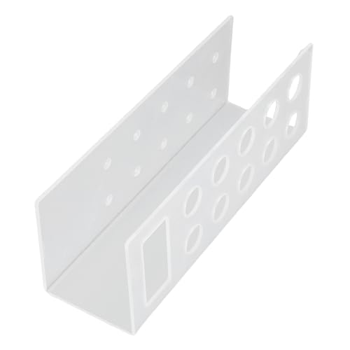 ZJchao Wall Mount Marker Halter Clear Acryl Organizer 10 Stift- und 1 Radiergummi -Slots für Schulbüro (Transparent) von ZJchao