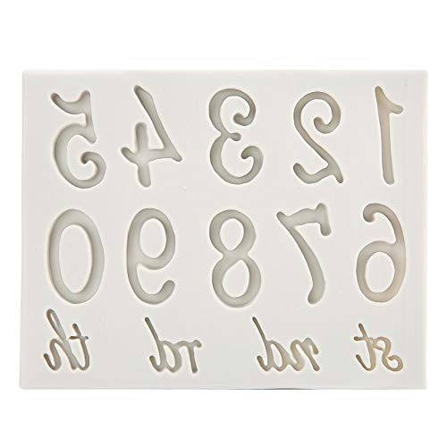 Zahlen und Buchstaben Silikonform Nicht-Stick-Kuchen Fondant Schokoladenhandwerksform mit Sicherem Material für die Nahrungsmittelqualität für Kerzen Seifen Backdekorationen Zahlen und Buchstaben Silikonform Nicht-Stick-Kuchen Fondant Schokoladenhandwerksform mit Sicherem Material für die Nahrungsmittelqualität für Kerzen Seifen Backdekorationen von ZJchao