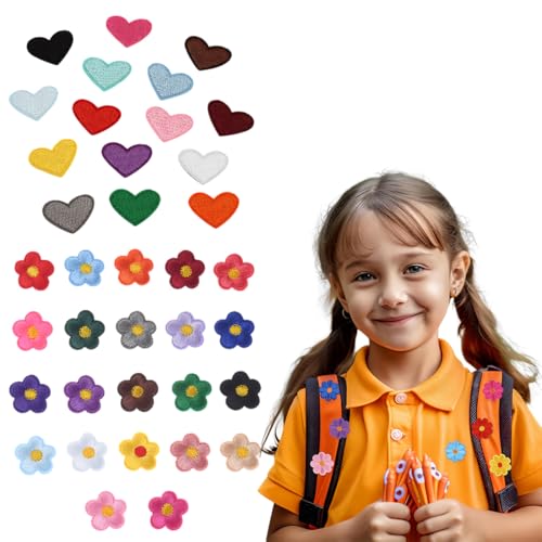 ZKGYUS 37 Stück Bügelflicken Kinder, Liebesherz Flicken zum Aufbügeln, Bügelbilder für Textilien, Patches zum Aufbügeln Geeignet für Kinder DIY T-Shirt ZKGYUS 37 Stück Bügelflicken Kinder, Liebesherz Flicken zum Aufbügeln, Bügelbilder für Textilien, Patches zum Aufbügeln Geeignet für Kinder DIY T-Shirt von ZKGYUS