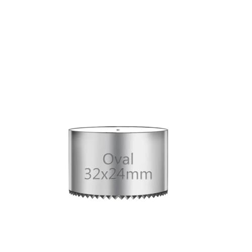 Ellipsen-Öffnungswerkzeug – Manueller Lochstanzer for Schneiden von Stomabeutelflanschen(32x24MM) von ZKLGS