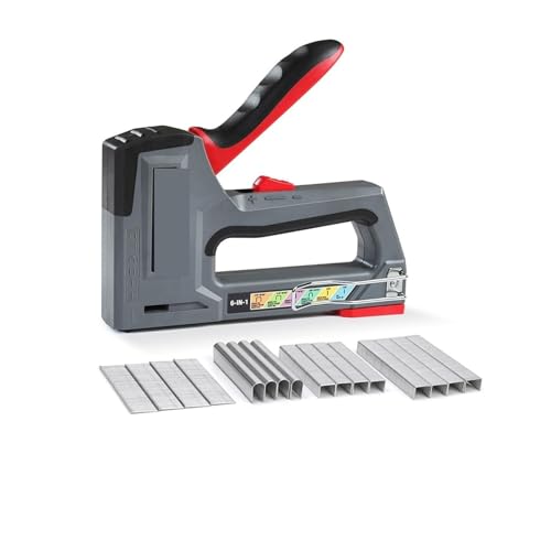 Nagelpistole, 6 In 1 Hefter Nagel Pistole Manuelle Tacker Hefter Polster Kunststoff Möbel Nagler Werkzeug Heavy Duty Hefter for Hause Nagelpistole, 6 In 1 Hefter Nagel Pistole Manuelle Tacker Hefter Polster Kunststoff Möbel Nagler Werkzeug Heavy Duty Hefter for Hause von ZKLGS
