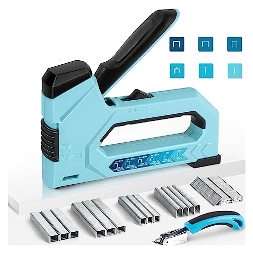 Nagelpistole, 6-in-1-Nagelpistole, robuste Polsterhefter-Nagelpistole mit 4000 Heftklammern, manuelle Nagler-Tackerpistole for Heimwerker Nagelpistole, 6-in-1-Nagelpistole, robuste Polsterhefter-Nagelpistole mit 4000 Heftklammern, manuelle Nagler-Tackerpistole for Heimwerker von ZKLGS