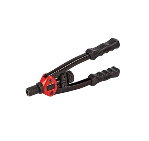 ZKLGS Nagelpistole, 100 Stück Nietmuttern Oder Nietmuttern Mit Handgewinde BT606 M3 M4 M5 M6 M8 Doppeleinsatz-Handnietpistole Nietnietmutternwerkzeug(100pcs with Gun) von ZKLGS