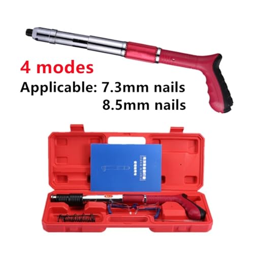 ZKLGS Nagelpistole, Mini Stahl Nägel Pistolen Niet Werkzeug Beton Wand Anker Draht Schlitzen Gerät Dekoration Niet Tufting Pistolen Hause DIY Power Werkzeuge(Style 5) von ZKLGS