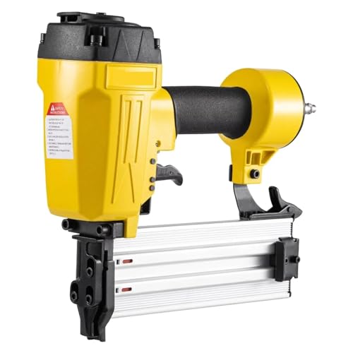 ZKLGS Nagelpistole, Pneumatischer Betonnagler, 14 Gauge 1 Bis 2-1/2 Zoll Hochleistungs-T-Nagelpistole, Rahmennagler for Die Holzbearbeitung ZKLGS Nagelpistole, Pneumatischer Betonnagler, 14 Gauge 1 Bis 2-1/2 Zoll Hochleistungs-T-Nagelpistole, Rahmennagler for Die Holzbearbeitung von ZKLGS