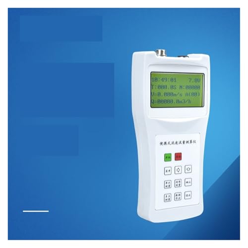 ZKLGS Tragbarer Durchflussmesser Handgehaltener Wasserdurchflussmesser Tragbarer Durchflussmesser Durchflussmesser mit direkter Anzeige(LS20B Propeller Flow Meter) von ZKLGS
