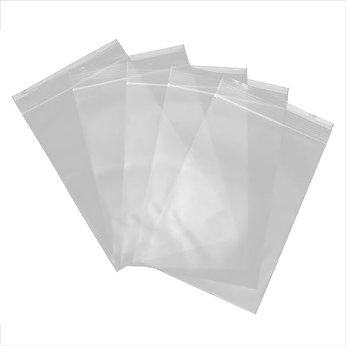 ZKSXOA 500pcs plastikbeutel Zipper Beutel druckverschlussbeutel Baggies 6 * 4 cm plastiktüten ziplock Zip klein tütchen baggys wiederverwendbar tüten von ZKSXOA