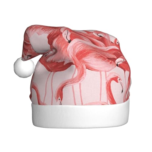 ZKZBDPLK Weihnachtsmütze mit Flamingo-Druck, Unisex, für Erwachsene ZKZBDPLK Weihnachtsmütze mit Flamingo-Druck, Unisex, für Erwachsene von ZKZBDPLK