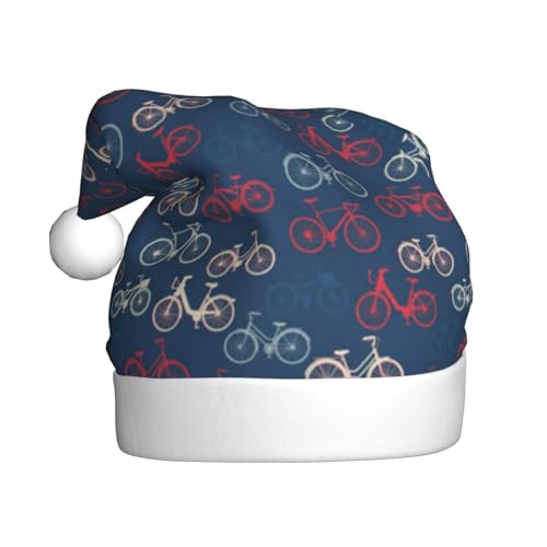 ZKZBDPLK Weihnachtsmütze mit Weihnachtsmann-Motiv, Fahrrad-Druck, Unisex, Erwachsene, Weihnachtsmütze ZKZBDPLK Weihnachtsmütze mit Weihnachtsmann-Motiv, Fahrrad-Druck, Unisex, Erwachsene, Weihnachtsmütze von ZKZBDPLK