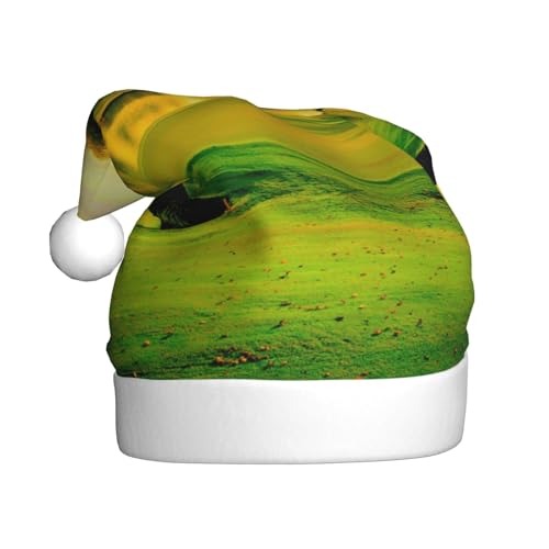 ZKZBDPLK Weihnachtsmütze mit Weihnachtsmann-Motiv, Motiv: Golfplatz, Unisex, für Erwachsene ZKZBDPLK Weihnachtsmütze mit Weihnachtsmann-Motiv, Motiv: Golfplatz, Unisex, für Erwachsene von ZKZBDPLK