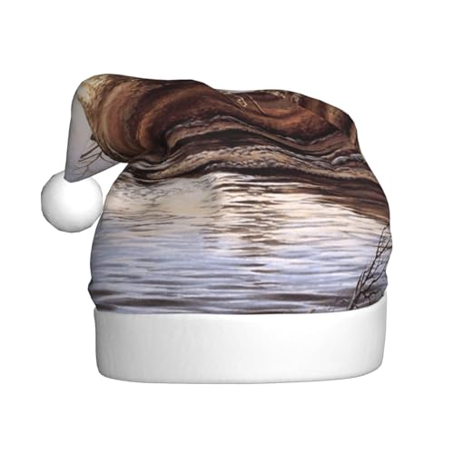 ZKZBDPLK Weihnachtsmütze mit Weihnachtsmann-Motiv, Motiv: Stockente und Enten, Unisex, für Erwachsene ZKZBDPLK Weihnachtsmütze mit Weihnachtsmann-Motiv, Motiv: Stockente und Enten, Unisex, für Erwachsene von ZKZBDPLK