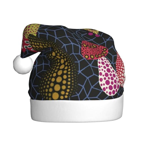 ZKZBDPLK Weihnachtsmütze mit Weihnachtsmann-Motiv, Pilzdruck, Unisex, für Erwachsene ZKZBDPLK Weihnachtsmütze mit Weihnachtsmann-Motiv, Pilzdruck, Unisex, für Erwachsene von ZKZBDPLK