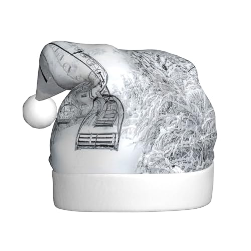 ZKZBDPLK Weihnachtsmütze mit Weihnachtsmann-Motiv, für den Winter, mit altem Seilzug, Unisex, für Erwachsene ZKZBDPLK Weihnachtsmütze mit Weihnachtsmann-Motiv, für den Winter, mit altem Seilzug, Unisex, für Erwachsene von ZKZBDPLK