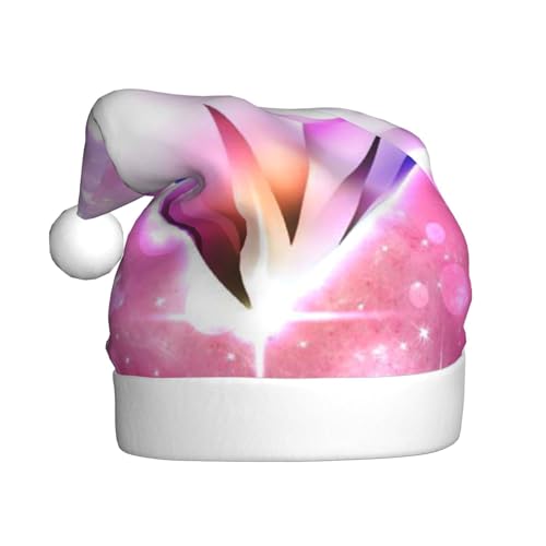ZKZBDPLK Weihnachtsmütze mit Weihnachtsmann-Motiv, hübscher Diamantdruck, Unisex, für Erwachsene ZKZBDPLK Weihnachtsmütze mit Weihnachtsmann-Motiv, hübscher Diamantdruck, Unisex, für Erwachsene von ZKZBDPLK