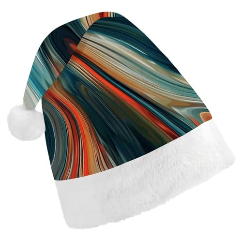 ZLFDSKGY Weihnachtsmütze, bunt gestreift, bedruckt, Weihnachtsmannmütze, Erwachsene, Weihnachtsmütze, Neujahr, Party, festliches Zubehör für Uni-Geschenk ZLFDSKGY Weihnachtsmütze, bunt gestreift, bedruckt, Weihnachtsmannmütze, Erwachsene, Weihnachtsmütze, Neujahr, Party, festliches Zubehör für Uni-Geschenk von ZLFDSKGY