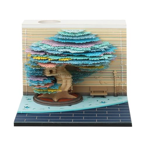3D-Kalender 2025, 3D-Notizblock-Kalender 2025 mit Stifthalter, 3D-Baumhaus, 3D-Kalender 2025, Tränenpapier, Geschenk, Weihnachten, Erntedankfest, Jahrestag, Valentinstag Haftnotizen 3D-Kalender 2025, 3D-Notizblock-Kalender 2025 mit Stifthalter, 3D-Baumhaus, 3D-Kalender 2025, Tränenpapier, Geschenk, Weihnachten, Erntedankfest, Jahrestag, Valentinstag Haftnotizen von ZLFX